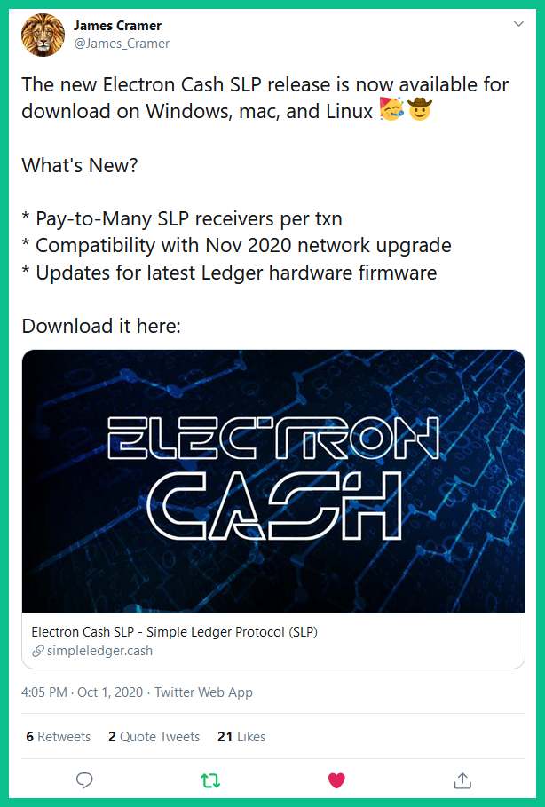 electron-cash-slp-wallet-version-3-6-5-bitcoin-cash-bch-cryptocurrency